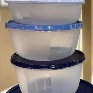 Tupperware Modular Bowls 3pc Set